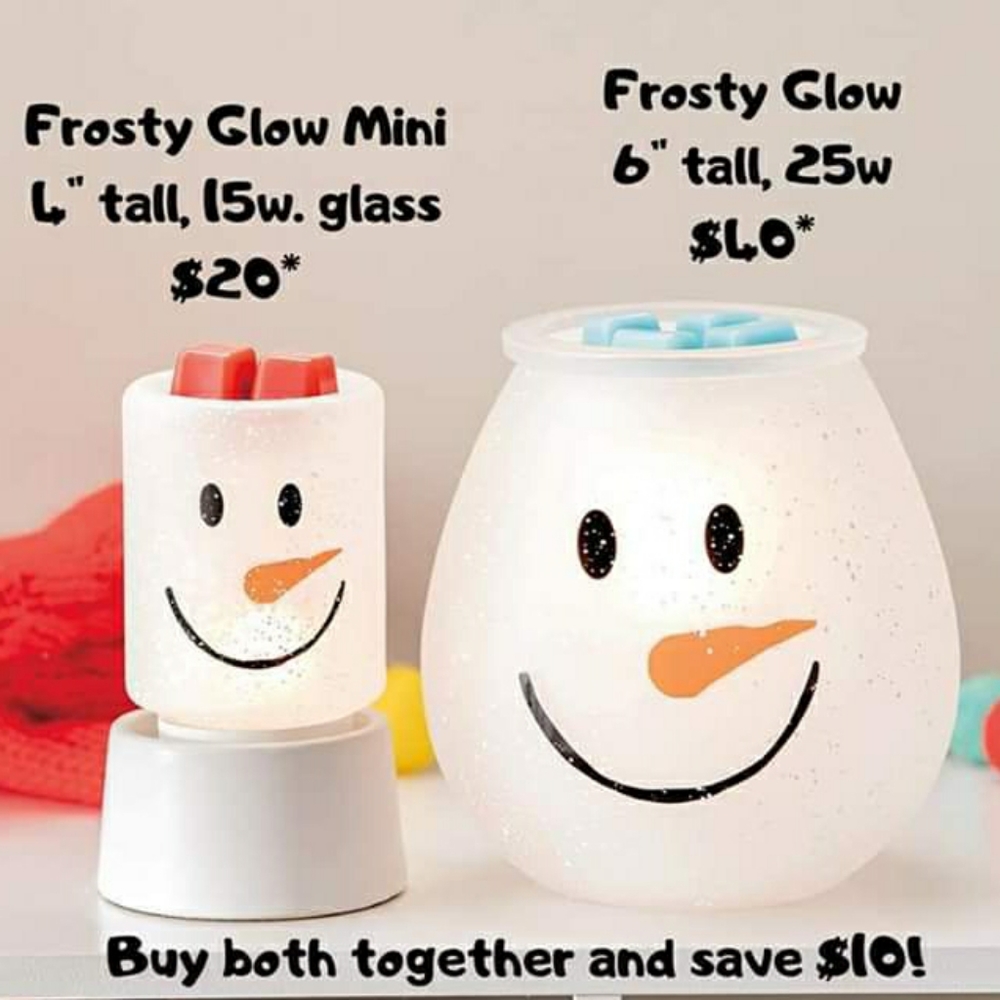 Scentsy warmer Frosty glow warmer
